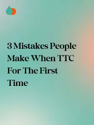 3 Mistakes People Make When TTC for the First Time (& how to fix them for a smoother journey) 1. Trusting the App Blindly The Mistake: Relying on a generic period tracker to tell you when you're ovula