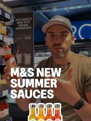 New M&S summer hot sauce health find ✅  Clean ingredients & perfect for BBQs 🔥 #health #mands #new #hotsauce