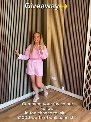 Giveaway Alert!  Be in the chance to win a £1000 worth of our 240cm x 60cm acoustic wall panels free of charge🙌 ✅ Comment your fav colour  ✅ Follow  We will announce the winner at the end of the week 
