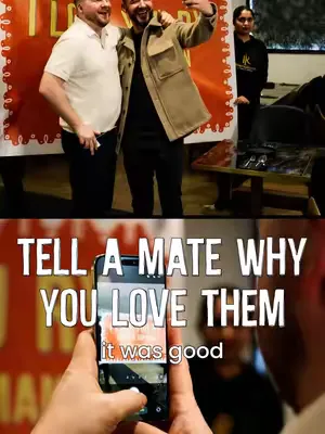 We want to help men talk about their feelings as passionately as they do about the spiciness of a chicken madras. That’s why we’ve teamed up with @CALM to get mates to tell each other that they love t
