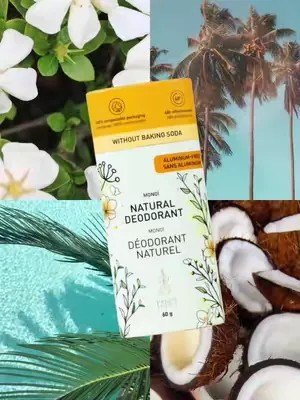 MEET OUR NEW BEST-SELLER! 🌿 Packed in compostable cardboard tubes, Tanit Deodorants feature a one-of-a-kind, clinically proven formula with magnesium hydroxide, probiotics, zinc ricinoleate, and botan