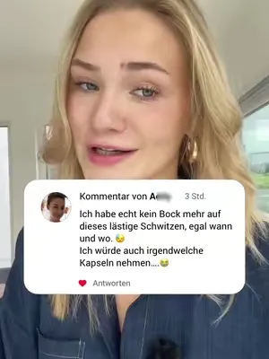 Natürlich weniger Schwitzen