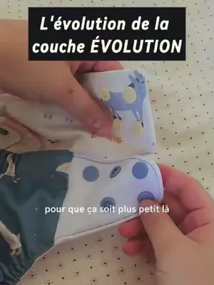 Un peu de derrière les rideaux aujourd'hui. Concevoir une couche, c'est beaucoup plus de prototypes ratés que de succès. Pour la couche ÉVOLUTION, on a retravaillé le système et fait faire plusieurs é
