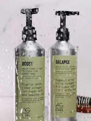 Soft. Touchable. Shiny. ✨ The duo your scalp’s been waiting for: Balance + Boost. Powered by organic apple cider vinegar to gently cleanse while enhancing softness & shine. And it’s not just talk—94% 