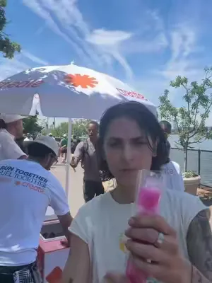 Creatine + Electrolytes ice pops. That’s it. That’s the tea. #popup #hyrox #hyroxnyc #creatine #Summer 