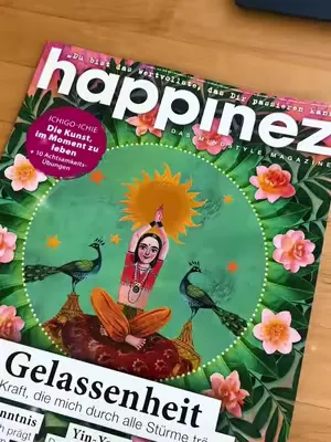 Don‘t worry, be in HAPPINEZ Magazin 😍 #woodsandwaves #handtuch 