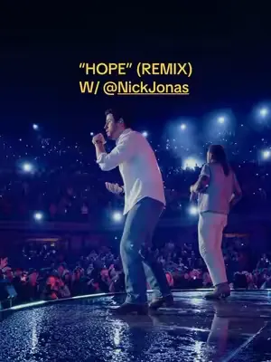 So honored @Nick Jonas let me jump on “Hope (Remix)”!! This song riiippppppsss 😮‍💨😮‍💨 Available everywhere NOW 