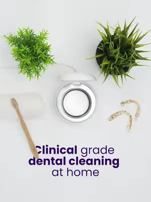 Clinical-grade cleaning for what brushing can’t reach 🧼✅
