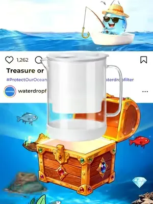 The ocean is full of hidden trash and pollution 🌊 but clean water is real treasure 💧 Protecting our water protects life itself Every small action can help bring our oceans back to life #Waterdrop #Cle