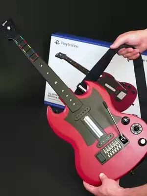 Unboxing the @PlayStation @Gibson Guitar SG Cherry 20th Anniversary Edition Guitar Controller 🎸📦