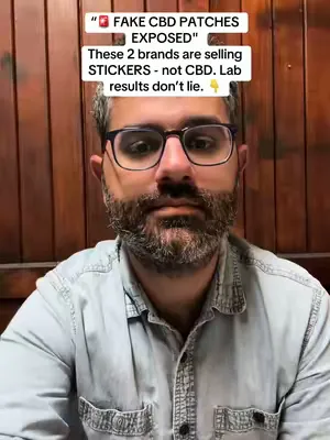 🚨 EXPOSED: Fake “CBD” patch brands caught scamming customers!😡  We sent The Antidote and StrongLife patches to 3rd party labs - ZERO CBD detected. Just stickers. Meanwhile, our KLORIS 50mg patches tes
