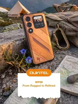 Breaking the Bulk — A New Era of Slim Rugged Phones | OUKITEL WP66 with Secondary Display for Smarter Outdoors#OUKITEL #WP66 #RuggedPhone #RuggedSmartphone #OutdoorTech