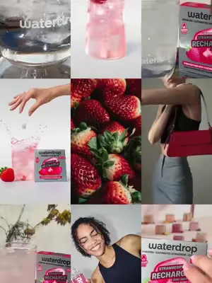 Ready to RECHARGE? 💖 Transform your water into a strawberry flavored electrolyte drink anytime, anywhere, with our Microlyte STRAWBERRY RECHARGE 🍓 #strawberry #electrolytes #hydration #red