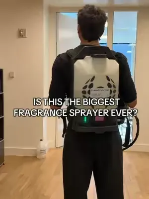 Did we make the biggest fragrance sprayer ever? @Elijah Yeroushalmi #fragrance #colognetok #fragtok #worldsbiggest #fragrantica ce