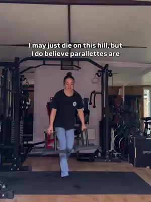 POV: you just found your new workout routine Medium parallettes, full body burn 4 moves in this one for a full body workout Save this video for your future workouts 💪 @A B B E Y  #calisthenics #parall