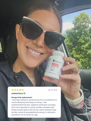 Go grab yours now! NEW LEANFIT NMN helps support your body’s natural energy production so you can stay active, focused, and feeling your best. As we age, levels of NAD⁺, a molecule your body uses to c
