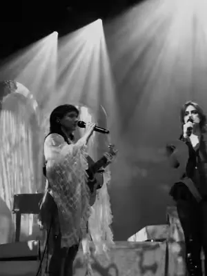 Oh, my darling is dripping in sequins and milk ✧₊⁺⋆🥛.˚୨ৎ #OnTour 