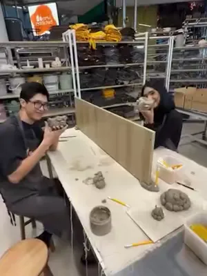 Run out of ideas during your class? No worries! Here are some ideas for what you can create. From the usual cups, plates and figurines, you can also expand out into more unique shapes! Something like 