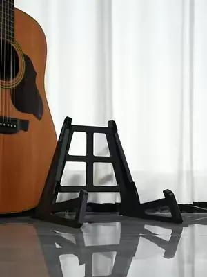 Your guitar is never falling over again once you start printing with PA6-CF. 📐🎸 Filament: PA6-CF Model from MakerWorld: GLB_user_2920737670 #sunlu #3dprinting #guitar #3dprint #3dprintinglife