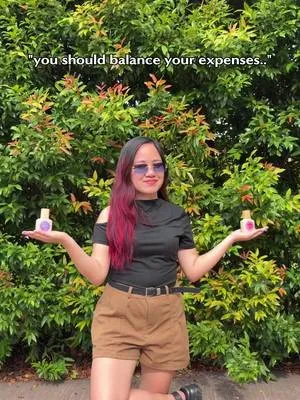 "you should balance your expenses." me, balancing fragrances in both hands: 🤭✨💗