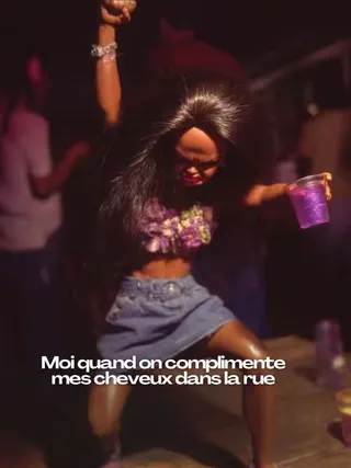 On a toutes déjà vécu au moins une de ces situations… et probablement plus d’une 👀😂  Dis-nous en commentaires quelle Barbie t’a fait penser à toi ! ⁠ #inhaircare #barbie #haircare #humour #curlytok 