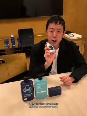 How does Night Swim smell different in our product line up? #freshfragrance #fragrance #fragrancesformen #colognetok #freshie 