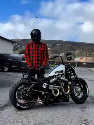 Armoured County 💀🔥🔥💀 #newdrop #harleydavidson #viral #sportster #video 