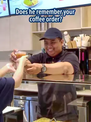 From remembering your coffee order to making sure that you're fed! Find someone who treats you as well as our staffs at Delifrance 🥐☕