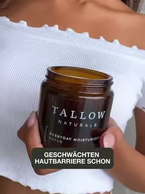 Naa, hättest du gedacht, dass du dort landest?🥰 #tallownaturals #cleanbeauty #tallow #tallowskincare 
