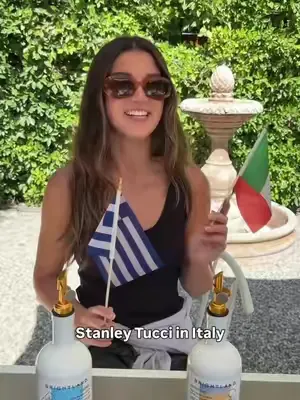 A very important poll: Stanley Tucci in Italy or Meryl Streep in Greece? 👀🇮🇹🇬🇷#brightland 