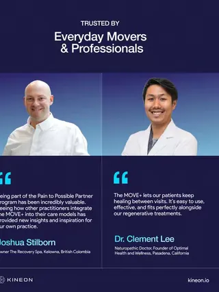 We created the Pain to Possible Partner Program to support practitioners who want simple, effective tools their clients can use daily. From manual therapists to movement specialists, our partners use 