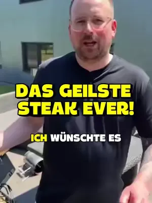 Perfektes Steak zum perfekten Wetter 🧡 | Anzeige Wenn ihr doch nur dieses geniale Steak durch's Video riechen könntet😍