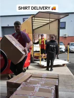 Another shirt delivery 🚚👕 #footballshirts #footballkits #Vlog #football #fyp 