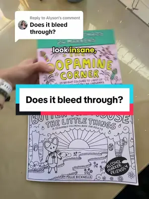 Replying to @Alyson “Do the pens bleed through the paper?” The honest answer is - as with many things - it depends on the paper. If you use paper that isn’t designed to be used with markers, you may g