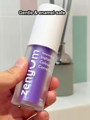 Coffee stains? ☕️ Not anymore! ✨💜 #zenyum 