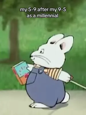 max and ruby core 🐰🍰 #retrokid #maxandruby #millennial 