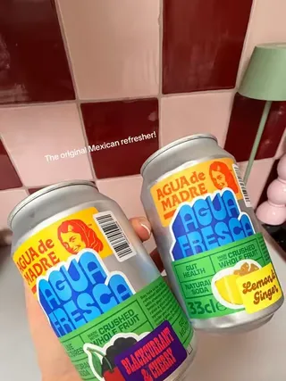 #AguaDeMadre #GutHealthGlow #aguafresca #soda #vegan 