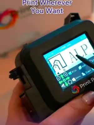 🔥 Printing just got cooler! Check out the PrintPeak Mini Handheld Inkjet Printer in action—turn any surface into your canvas in seconds! Small, sleek, and seriously powerful—this printer is your new f