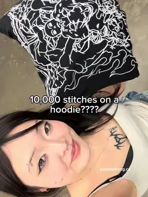 ur thoughts on this HP hoodie? #animestreetwear  #streetwearfashion #hellsparadise #animetiktok #animeclothing 