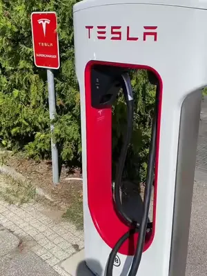 How much does the Supercharger cost? Plovdiv, Bulgaria #ccs2 #ccs2adapter #teslasupercharging #teslaadapter #type2adapter #tesla 
