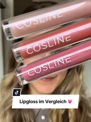 Unsere Lipgloss-Farben im Vergleich - welche gefällt dir am besten? 🥰 #cosline #makeuptipps #lipgloss #beautycommunity 