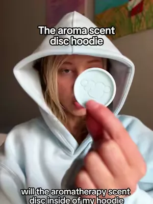 Replying to @anniethenickkid this hoodie makes me forget i was spiraling 5 mins ago ☁️ #hoodie #anxiety #adhd #fidgeting #stressball 