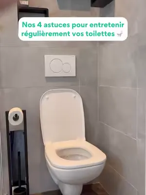 Nos meilleures astuces ménage pour entretenir vos toilettes régulièrement 🚽 On vous prépare la partie 2 bientôt donc abonnez-vous 🫶🏼 Et dites-nous en commentaire quelles sont vos astuces pour des toil