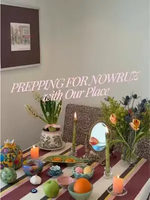 Honoring my persian heritage feels especially tender this year. preparing for Nowruz with Our Place, thinking about what we carry forward, and praying for safety, dignity, and the right to shape our o