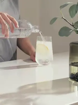 Is your glass half full or half empty today? 😃 ​Stay positive. Fill your glass to the top! ✨ ​ #mysoda #positivity