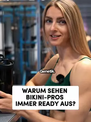 🗣"Warum sehen Bikini Pro Athletinnen eigentlich immer ready aus?"  Die Wahrheit ist: Es ist kein Zufall. Es ist nicht nur ,Genetik' und auch kein kurzfristiger Push vor dem Wettkampf. Und genau das si