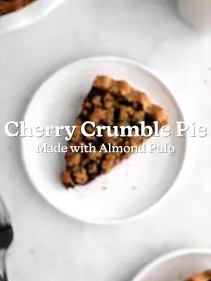 Cherry Pie made with help from Almond Cow! Save us a slice or two #cherries #cherrypie #cherrycherrycherry