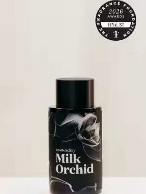 Milk Orchid is a finalist for The Fragrance Foundation’s 2026 Consumer Choice “$101 & Above (Women’s, Men’s & Universal)” Award!  Help us win! Vote at the link in our bio. Voting closes 5/18 #TFFAward