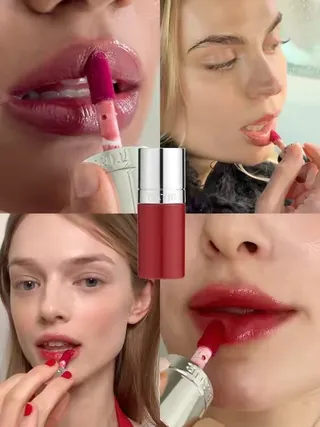TIRTIR GLOW POP LIP OIL weightless shine, lasting color, zero stickiness #TIRTIR #GlowPopTintedLipOil #lipoil #tintedlipoil #lipcare