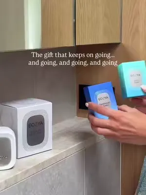 And going, and going, and going... But really this little Plug-In Diffuser simplifies home fragrance and lasts up to 700 hours. That is your home smelling incredible every morning when you wake up, ev